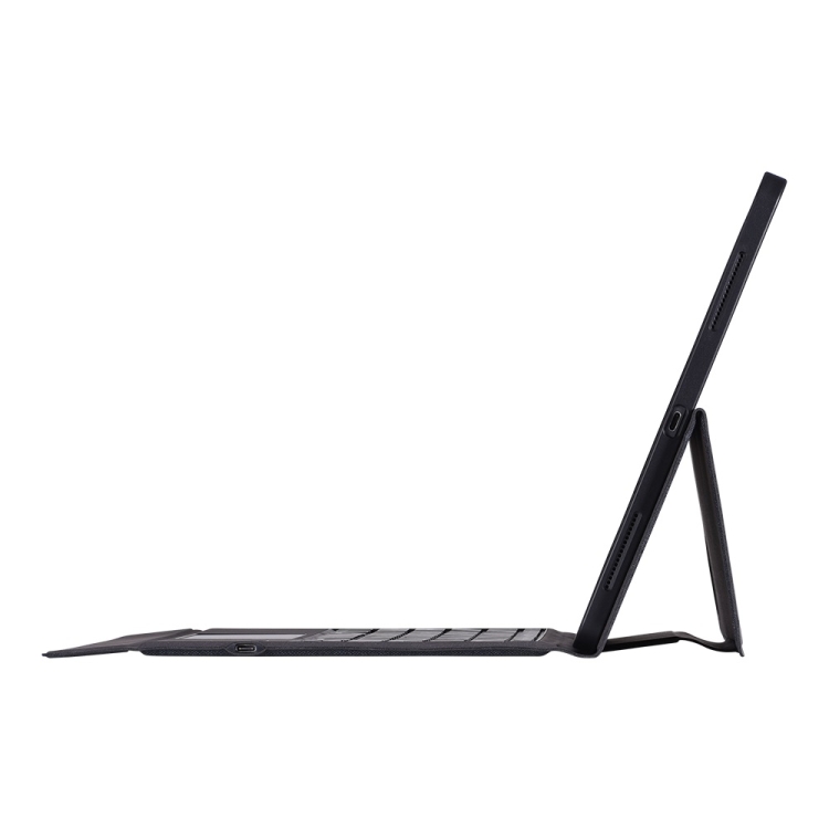 T2098 Bluetooth Keyboard PU Leather + Soft TPU Tablet Case with Touchpad & Pen Slot For iPad Pro 12.9 (2020/2018)(Black) T2098 Bluetooth Keyboard PU Leather + Soft TPU Tablet Case with Touchpad & Pen Slot For iPad Pro 12.9 (2020/2018)(Black)