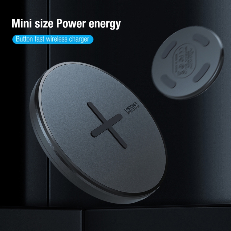 NILLKIN MC026 Portable Button Fast Charging Wireless Charger(Black) NILLKIN MC026 Portable Button Fast Charging Wireless Charger(Black)