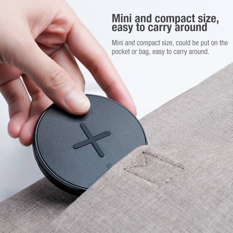 NILLKIN MC026 Portable Button Fast Charging Wireless Charger(Black) NILLKIN MC026 Portable Button Fast Charging Wireless Charger(Black)