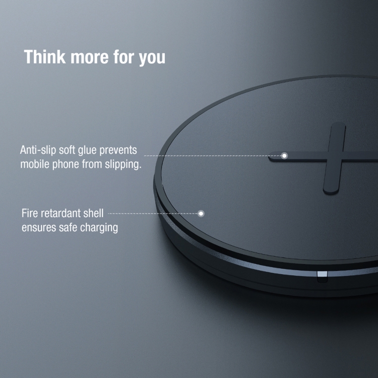 NILLKIN MC026 Portable Button Fast Charging Wireless Charger(Black) NILLKIN MC026 Portable Button Fast Charging Wireless Charger(Black)