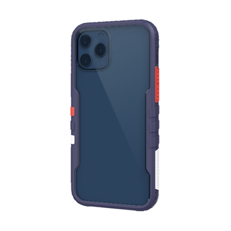 For iPhone 12 TGVlS Vibrant Series Multi-coloured Block Shockproof Protective Case(Blue) For iPhone 12 TGVlS Vibrant Series Multi-coloured Block Shockproof Protective Case(Blue)