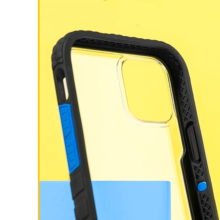 For iPhone 12 TGVlS Vibrant Series Multi-coloured Block Shockproof Protective Case(Blue) For iPhone 12 TGVlS Vibrant Series Multi-coloured Block Shockproof Protective Case(Blue)