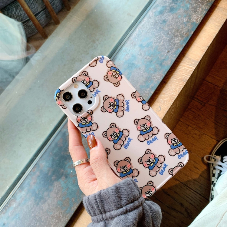 IMD Shockproof Protective Case For iPhone 11 Pro(Cartoon Bear) IMD Shockproof Protective Case For iPhone 11 Pro(Cartoon Bear)