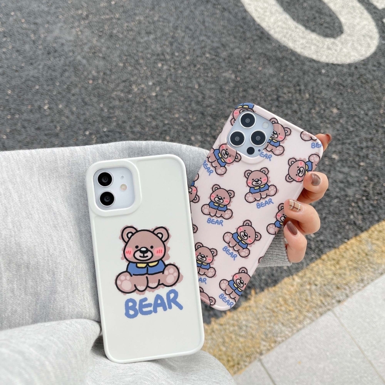 IMD Shockproof Protective Case For iPhone 11 Pro(Cartoon Bear) IMD Shockproof Protective Case For iPhone 11 Pro(Cartoon Bear)