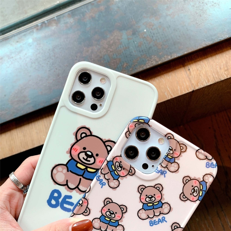 IMD Shockproof Protective Case For iPhone 11 Pro(Cartoon Bear) IMD Shockproof Protective Case For iPhone 11 Pro(Cartoon Bear)