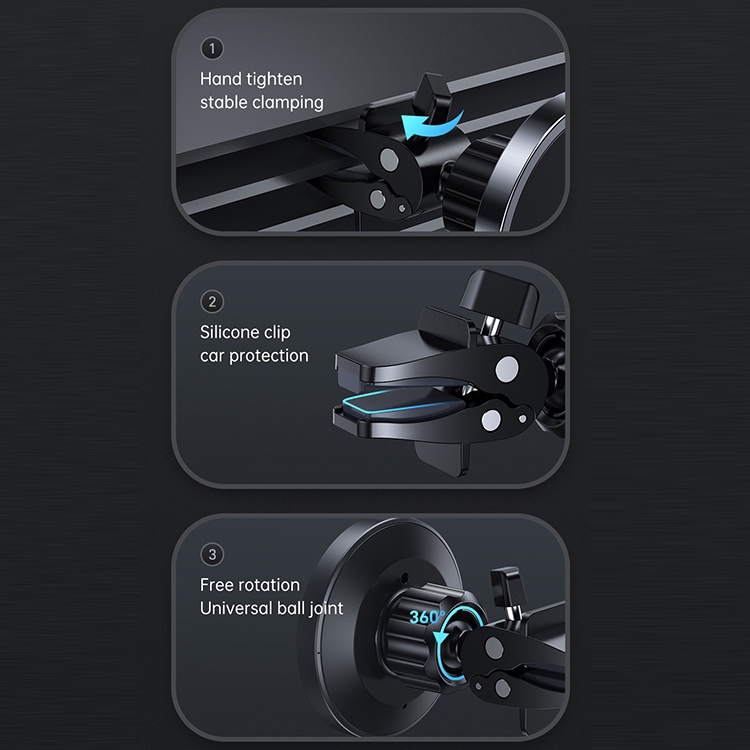 JOYROOM JR-ZS240 15W Max Car Magnetic Wireless Charge Holder JOYROOM JR-ZS240 15W Max Car Magnetic Wireless Charge Holder
