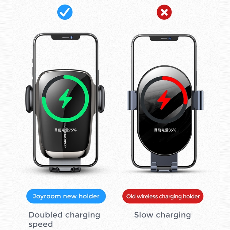 JOYROOM JR-ZS248 15 Max Electric Wireless Car Charger Holder, Specification:Air Outlet Version JOYROOM JR-ZS248 15 Max Electric Wireless Car Charger Holder, Specification:Air Outlet Version