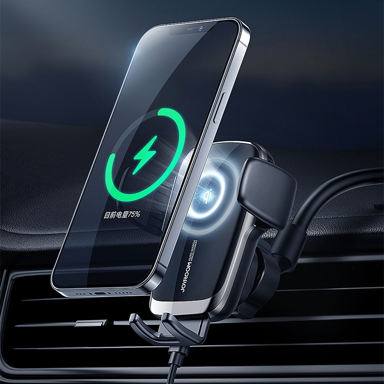 JOYROOM JR-ZS248 15 Max Electric Wireless Car Charger Holder, Specification:Suction Cup Version JOYROOM JR-ZS248 15 Max Electric Wireless Car Charger Holder, Specification:Suction Cup Version