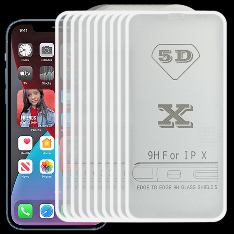 For iPhone 12 Pro Max 25pcs 9H 5D Full Glue Full Screen Tempered Glass Film(White) For iPhone 12 Pro Max 25pcs 9H 5D Full Glue Full Screen Tempered Glass Film(White)