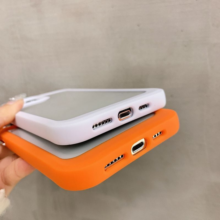 For iPhone 12 / 12 Pro Acrylic + TPU Shockproof Protective Case(Purple) For iPhone 12 / 12 Pro Acrylic + TPU Shockproof Protective Case(Purple)