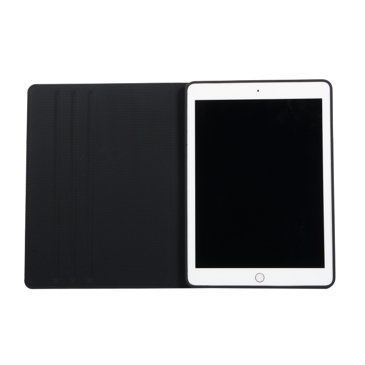 For iPad 10.2 2021 / 2020 / 2019 Voltage Craft Cloth TPU Protective Case with Holder(Black) For iPad 10.2 2021 / 2020 / 2019 Voltage Craft Cloth TPU Protective Case with Holder(Black)