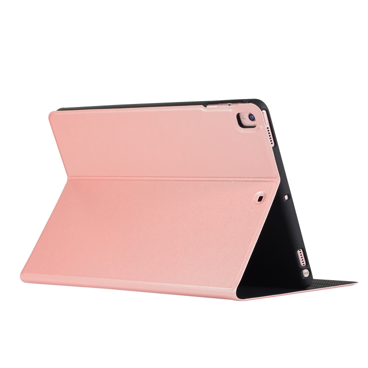 For iPad 10.2 2021 / 2020 / 2019 Voltage Elastic Leather TPU Protective Case with Holder(Rose Gold) For iPad 10.2 2021 / 2020 / 2019 Voltage Elastic Leather TPU Protective Case with Holder(Rose Gold)