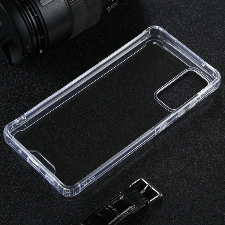For Samsung Galaxy S20 FE 5G Four-corner Shockproof Transparent TPU + PC Protective Case For Samsung Galaxy S20 FE 5G Four-corner Shockproof Transparent TPU + PC Protective Case