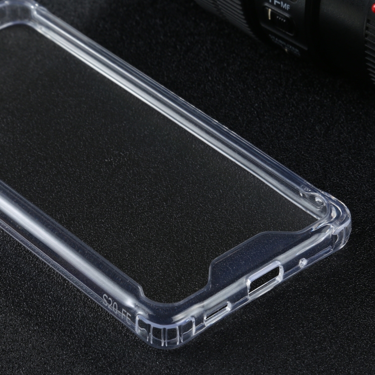 For Samsung Galaxy S20 FE 5G Four-corner Shockproof Transparent TPU + PC Protective Case For Samsung Galaxy S20 FE 5G Four-corner Shockproof Transparent TPU + PC Protective Case