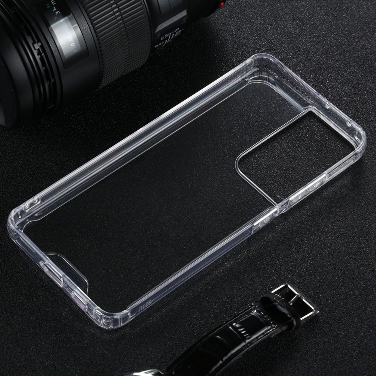 For Samsung Galaxy S21 Ultra 5G Four-corner Shockproof Transparent TPU + PC Protective Case For Samsung Galaxy S21 Ultra 5G Four-corner Shockproof Transparent TPU + PC Protective Case