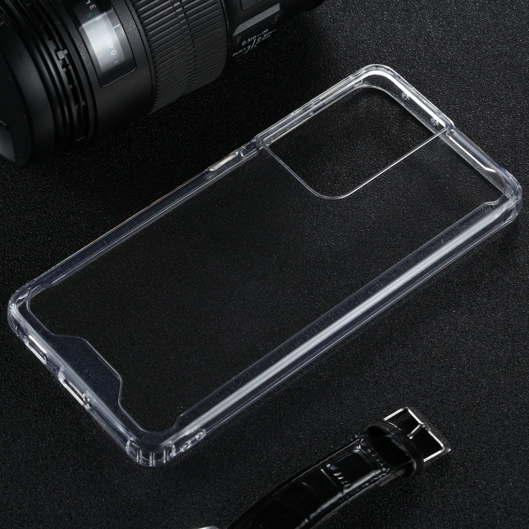 For Samsung Galaxy S21 Ultra 5G Four-corner Shockproof Transparent TPU + PC Protective Case For Samsung Galaxy S21 Ultra 5G Four-corner Shockproof Transparent TPU + PC Protective Case