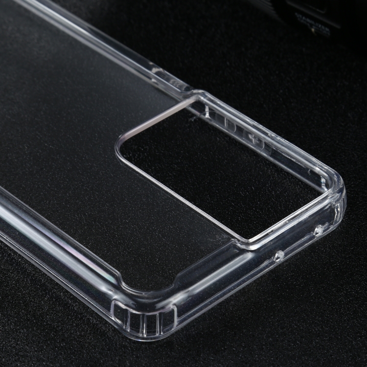 For Samsung Galaxy S21 Ultra 5G Four-corner Shockproof Transparent TPU + PC Protective Case For Samsung Galaxy S21 Ultra 5G Four-corner Shockproof Transparent TPU + PC Protective Case