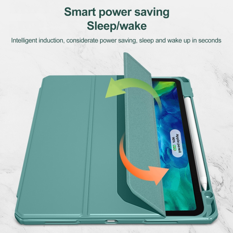 For iPad Pro 12.9 2022 / 2021 / 2020 Mutural Pinyue Series PC + TPU Horizontal Flip Leather Tablet Case with Holder & Pen Slot & Sleep / Wake-up Function (Purple) For iPad Pro 12.9 2022 / 2021 / 2020 Mutural Pinyue Series PC + TPU Horizontal Flip Leather Tablet Case with Holder & Pen Slot & Sleep / Wake-up Function (Purple)