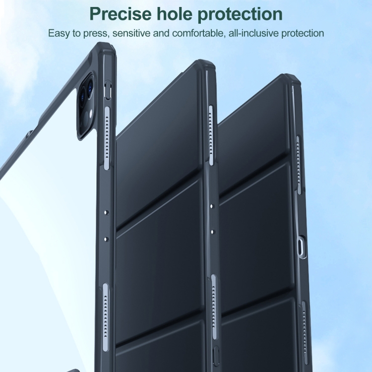 For iPad Pro 12.9 2022 / 2021 / 2020 Mutural Pinyue Series PC + TPU Horizontal Flip Leather Tablet Case with Holder & Pen Slot & Sleep / Wake-up Function (Purple) For iPad Pro 12.9 2022 / 2021 / 2020 Mutural Pinyue Series PC + TPU Horizontal Flip Leather Tablet Case with Holder & Pen Slot & Sleep / Wake-up Function (Purple)