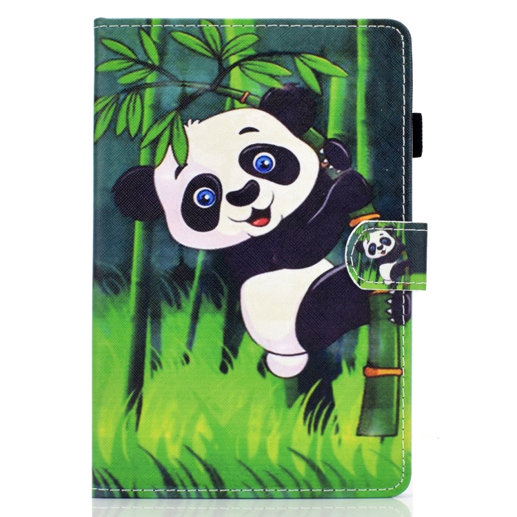 For iPad 10.2 2021 / 2020 / 2019 Colored Drawing Horizontal Flip Leather Case with Holder & Card Slots & Sleep / Wake-up Function(Hug Bear) For iPad 10.2 2021 / 2020 / 2019 Colored Drawing Horizontal Flip Leather Case with Holder & Card Slots & Sleep / Wake-up Function(Hug Bear)