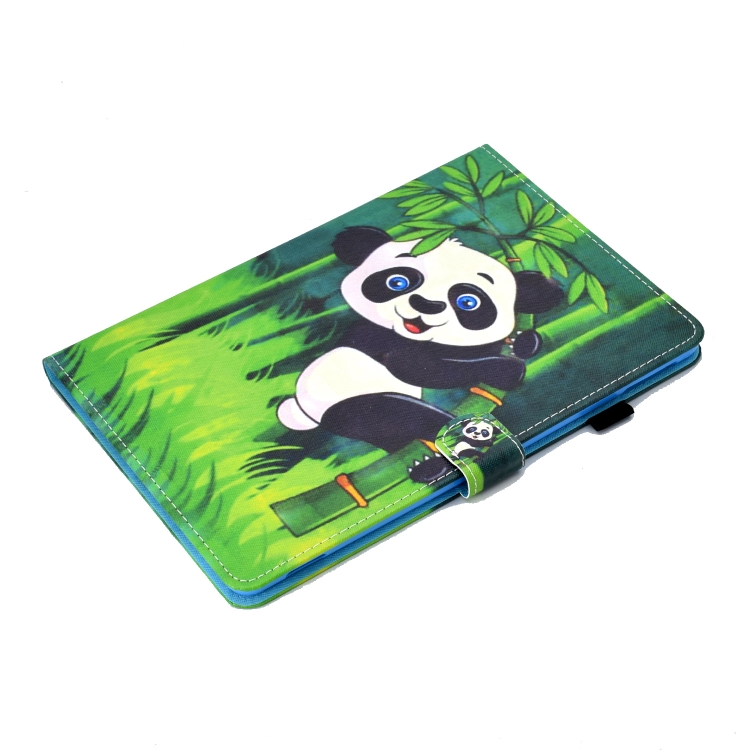 For iPad 10.2 2021 / 2020 / 2019 Colored Drawing Horizontal Flip Leather Case with Holder & Card Slots & Sleep / Wake-up Function(Hug Bear) For iPad 10.2 2021 / 2020 / 2019 Colored Drawing Horizontal Flip Leather Case with Holder & Card Slots & Sleep / Wake-up Function(Hug Bear)