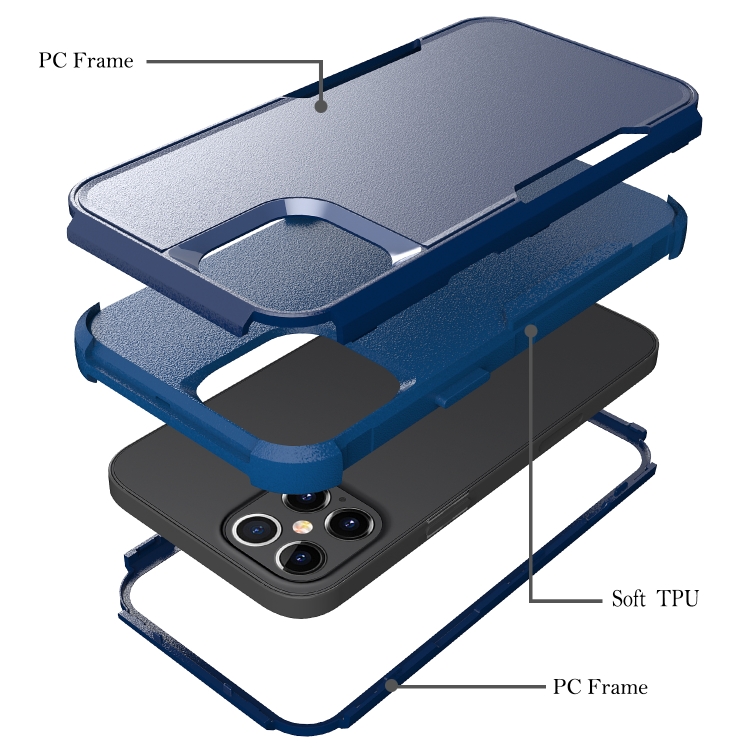 For iPhone 11 Pro TPU + PC Shockproof Protective Case (Royal Blue) For iPhone 11 Pro TPU + PC Shockproof Protective Case (Royal Blue)