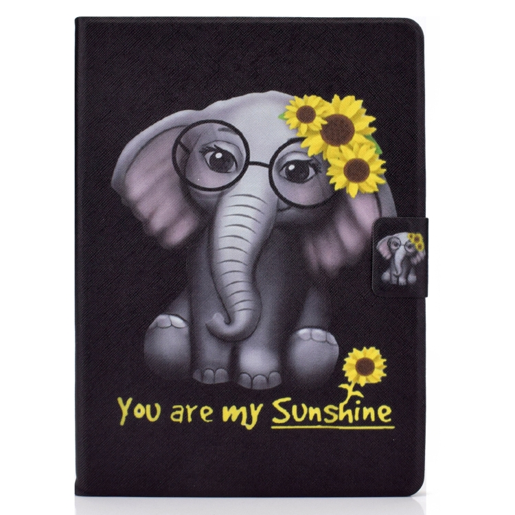 Electric Pressed TPU Colored Drawing Horizontal Flip Leather Case with Holder & Pen Slot For iPad Pro 11 (2018) / (2020) & iPad Air (2020)(Flower Elephant) Electric Pressed TPU Colored Drawing Horizontal Flip Leather Case with Holder & Pen Slot For iPad Pro 11 (2018) / (2020) & iPad Air (2020)(Flower Elephant)