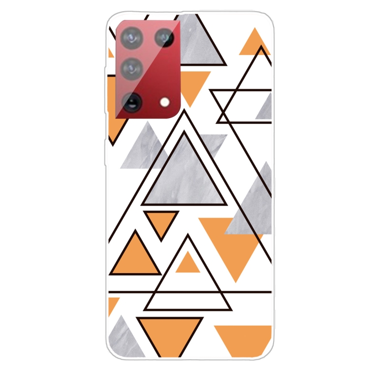 For Samsung Galaxy S21 Ultra 5G Triangular Marble Pattern TPU Protective Case(SJ-12) For Samsung Galaxy S21 Ultra 5G Triangular Marble Pattern TPU Protective Case(SJ-12)