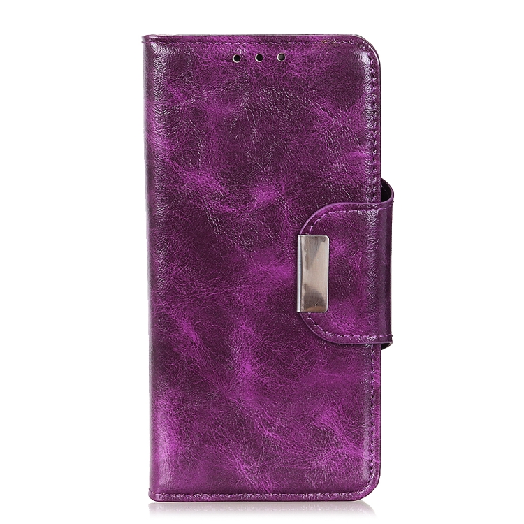 For Samsung Galaxy S21+ 5G Crazy Horse Texture Horizontal Flip Leather Case with Holder & 6-Card Slots & Wallet(Purple) For Samsung Galaxy S21+ 5G Crazy Horse Texture Horizontal Flip Leather Case with Holder & 6-Card Slots & Wallet(Purple)