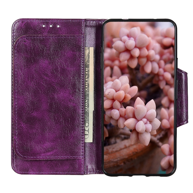 For Samsung Galaxy S21+ 5G Crazy Horse Texture Horizontal Flip Leather Case with Holder & 6-Card Slots & Wallet(Purple) For Samsung Galaxy S21+ 5G Crazy Horse Texture Horizontal Flip Leather Case with Holder & 6-Card Slots & Wallet(Purple)