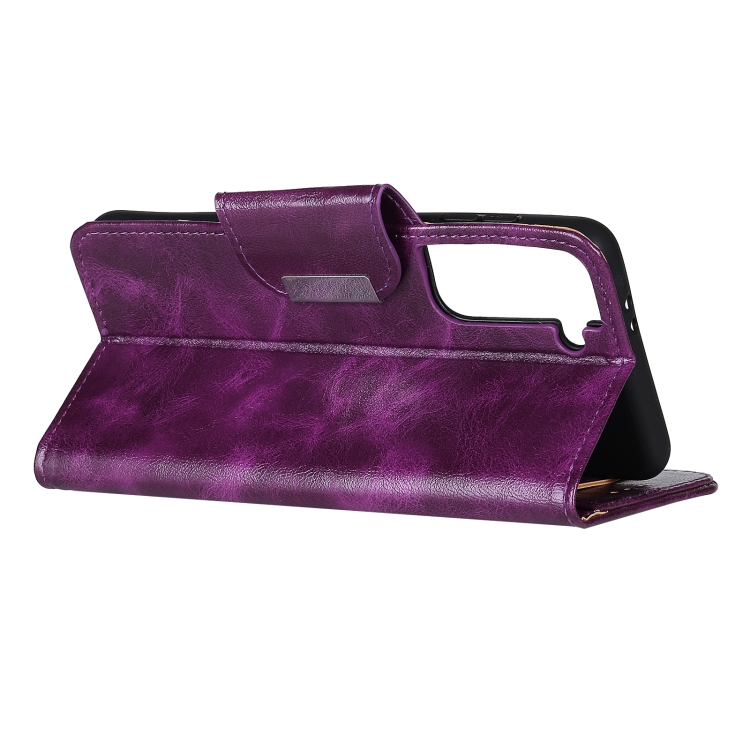 For Samsung Galaxy S21+ 5G Crazy Horse Texture Horizontal Flip Leather Case with Holder & 6-Card Slots & Wallet(Purple) For Samsung Galaxy S21+ 5G Crazy Horse Texture Horizontal Flip Leather Case with Holder & 6-Card Slots & Wallet(Purple)