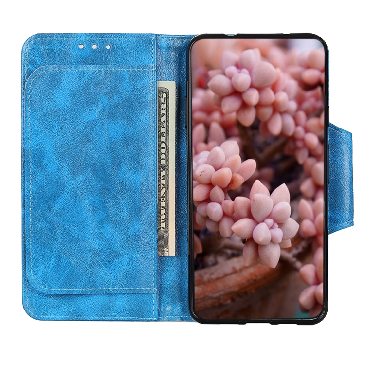 For Samsung Galaxy S21 Ultra 5G Crazy Horse Texture Horizontal Flip Leather Case with Holder & 6-Card Slots & Wallet(Blue) For Samsung Galaxy S21 Ultra 5G Crazy Horse Texture Horizontal Flip Leather Case with Holder & 6-Card Slots & Wallet(Blue)