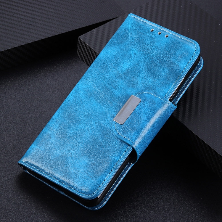 For Samsung Galaxy S21 Ultra 5G Crazy Horse Texture Horizontal Flip Leather Case with Holder & 6-Card Slots & Wallet(Blue) For Samsung Galaxy S21 Ultra 5G Crazy Horse Texture Horizontal Flip Leather Case with Holder & 6-Card Slots & Wallet(Blue)