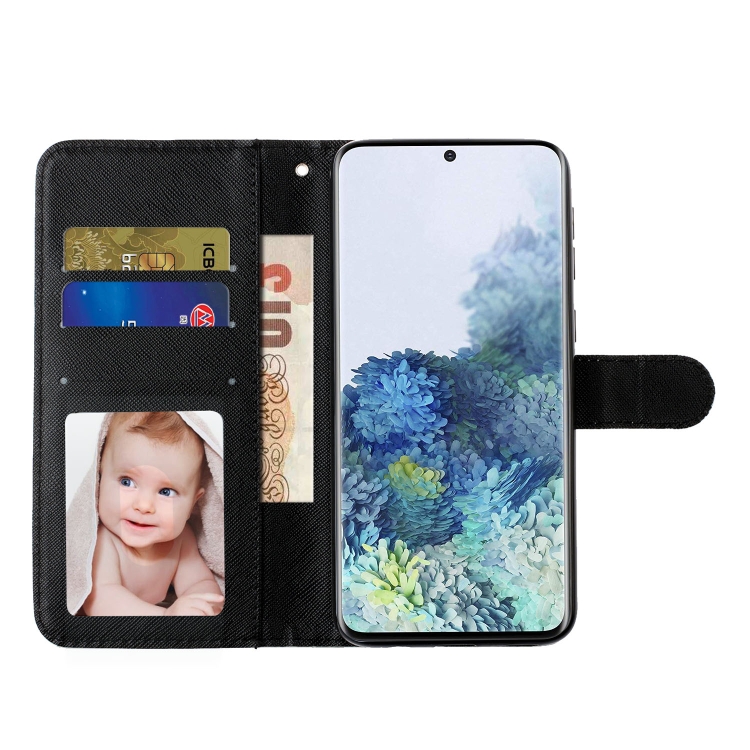 For Samsung Galaxy S21 5G 3D Pattern Horizontal Flip Leather Case with Holder & Card Slots & Wallet & Lanyard(Leopard Head)