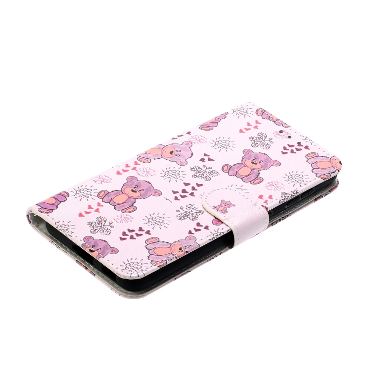 For Samsung Galaxy S21 Ultra 5G Oil Embossed Coloured Drawing Pattern Horizontal Flip PU Leather Case with Holder & Card Slots & Wallet & Lanyard(Little Bear) For Samsung Galaxy S21 Ultra 5G Oil Embossed Coloured Drawing Pattern Horizontal Flip PU Leather Case with Holder & Card Slots & Wallet & Lanyard(Little Bear)