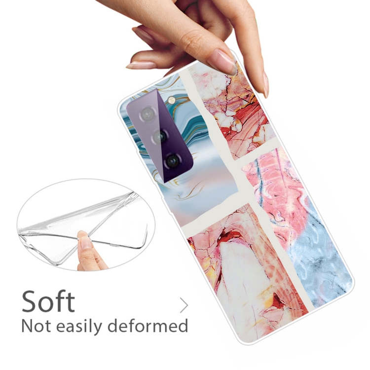 For Samsung Galaxy S21+ 5G A Series Marble Pattern TPU Protective Case(HC-A21) For Samsung Galaxy S21+ 5G A Series Marble Pattern TPU Protective Case(HC-A21)