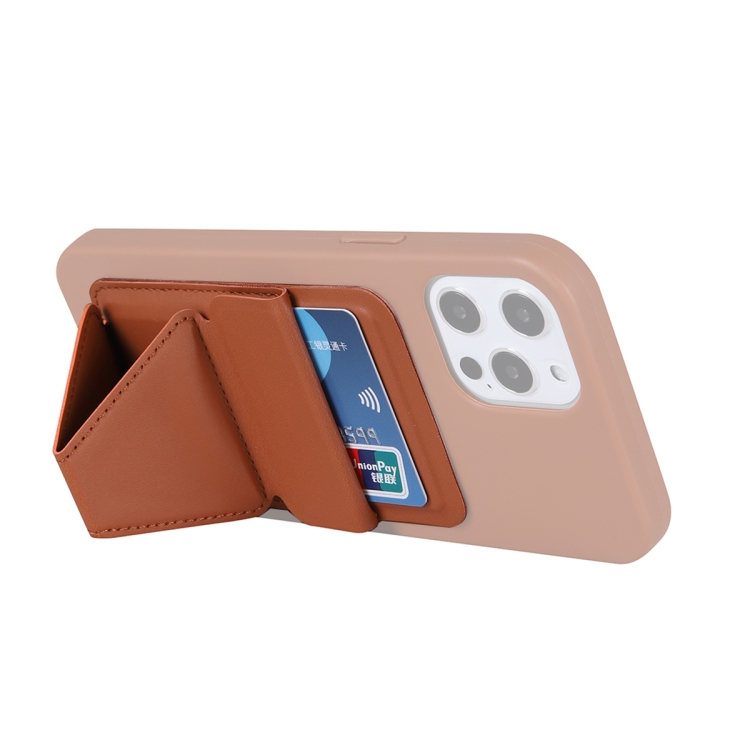Magsafing Magnetic Folding Stand Leather Wallet Snap-On Card Holder Case Bag for iPhone 12 mini, iPhone 12, iPhone 12 Pro, iPhone 12 Pro Max(Brown) Magsafing Magnetic Folding Stand Leather Wallet Snap-On Card Holder Case Bag for iPhone 12 mini, iPhone 12, iPhone 12 Pro, iPhone 12 Pro Max(Brown)