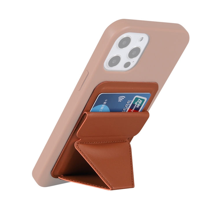 Magsafing Magnetic Folding Stand Leather Wallet Snap-On Card Holder Case Bag for iPhone 12 mini, iPhone 12, iPhone 12 Pro, iPhone 12 Pro Max(Brown) Magsafing Magnetic Folding Stand Leather Wallet Snap-On Card Holder Case Bag for iPhone 12 mini, iPhone 12, iPhone 12 Pro, iPhone 12 Pro Max(Brown)