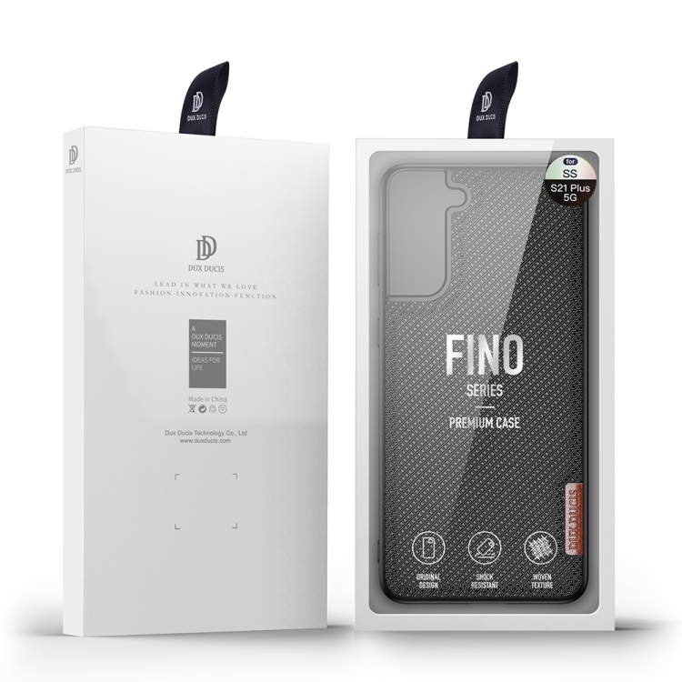 For Samsung Galaxy S21+ 5G DUX DUCIS Fino Series PU + TPU Protective Case(Black)
