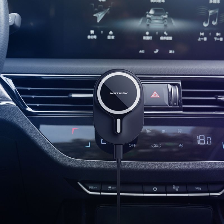 NILLKIN MagRoad Magnetic Car Holder with Wireless Charging NILLKIN MagRoad Magnetic Car Holder with Wireless Charging