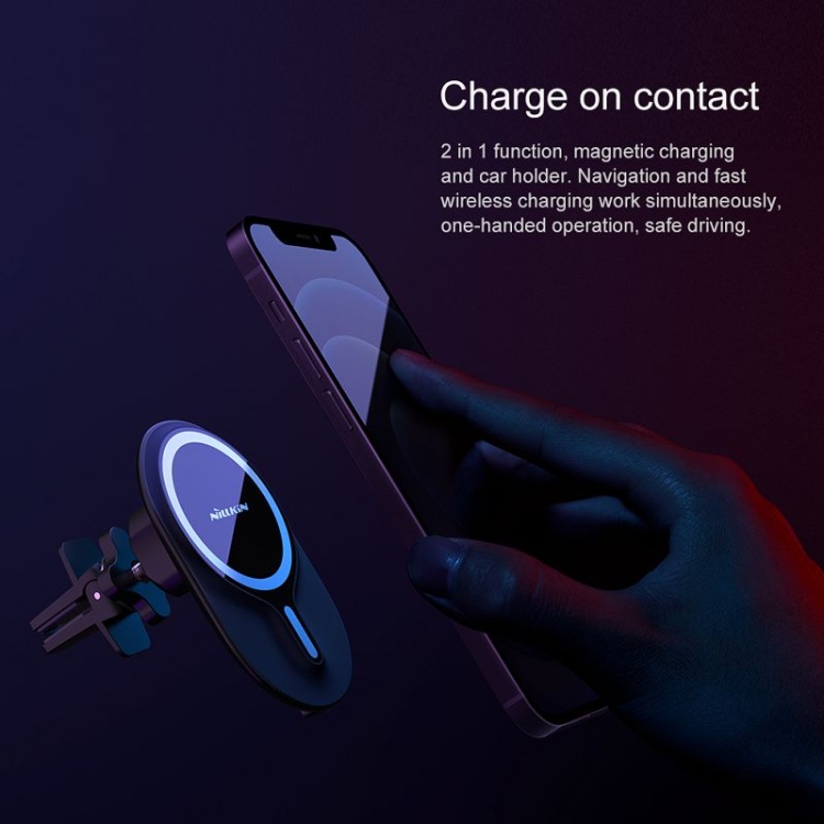 NILLKIN MagRoad Magnetic Car Holder with Wireless Charging NILLKIN MagRoad Magnetic Car Holder with Wireless Charging