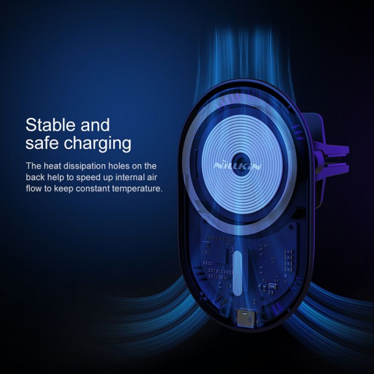 NILLKIN MagRoad Magnetic Car Holder with Wireless Charging NILLKIN MagRoad Magnetic Car Holder with Wireless Charging