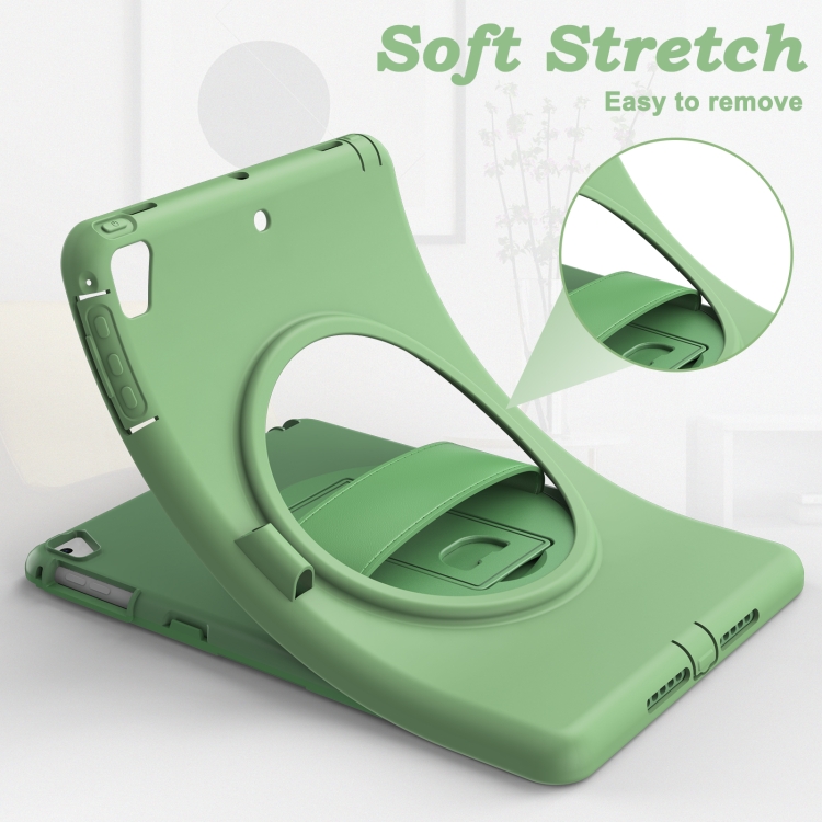 360 Degree Rotation PC+TPU Protective Cover with Holder & Hand Strap & Pen Slot For Apple iPad Pro 9.7 (2016)(Matcha Green) 360 Degree Rotation PC+TPU Protective Cover with Holder & Hand Strap & Pen Slot For Apple iPad Pro 9.7 (2016)(Matcha Green)