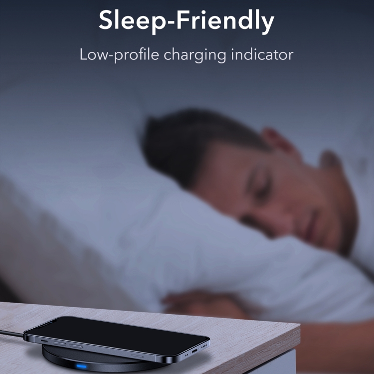ESR EFC002O 15W Classic Style Wireless Charger(Black) ESR EFC002O 15W Classic Style Wireless Charger(Black)