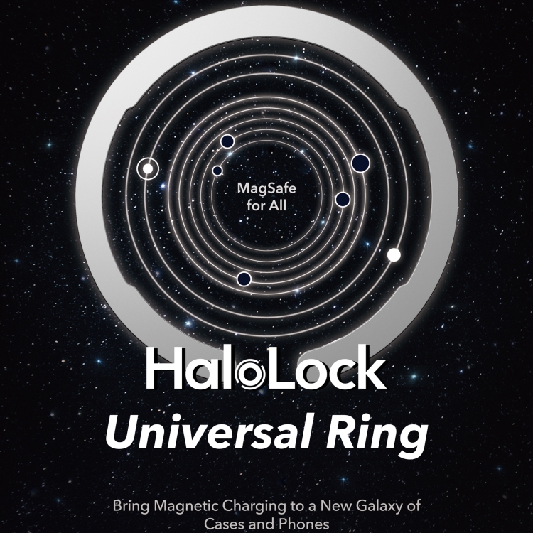 ESR 2Z515 HaloLock Universal Magsafe Magnet Ring(Silver)
