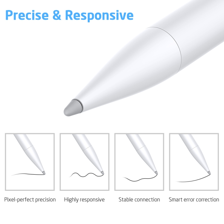ESR 2J003 Magnetic Active Stylus Pen with Tilt Sensitive for iPad 2018-2020(White) ESR 2J003 Magnetic Active Stylus Pen with Tilt Sensitive for iPad 2018-2020(White)