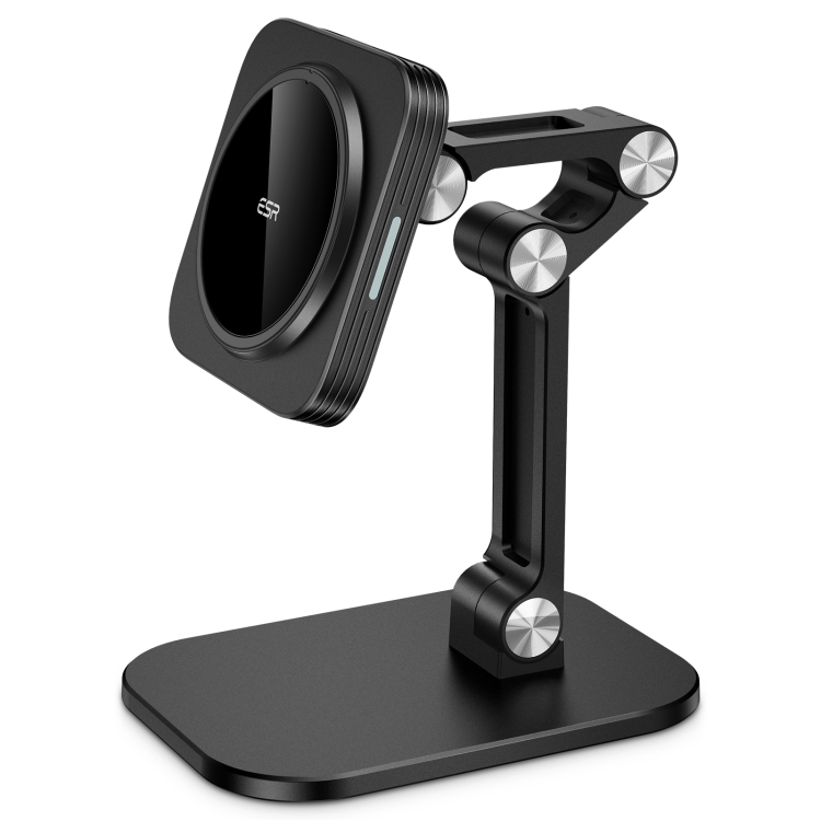 ESR 2C502B HaloLock Adjustable Magnetic Wireless Charger Table Stand Holder for iPhone 12 Series(Black) ESR 2C502B HaloLock Adjustable Magnetic Wireless Charger Table Stand Holder for iPhone 12 Series(Black)