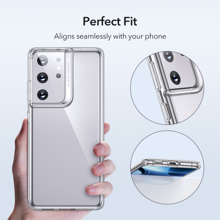 For Samsung Galaxy S21 Ultra 5G ESR Project Zero Serie Ultra-thin Shockproof Soft TPU Protective Case(Transparent) For Samsung Galaxy S21 Ultra 5G ESR Project Zero Serie Ultra-thin Shockproof Soft TPU Protective Case(Transparent)