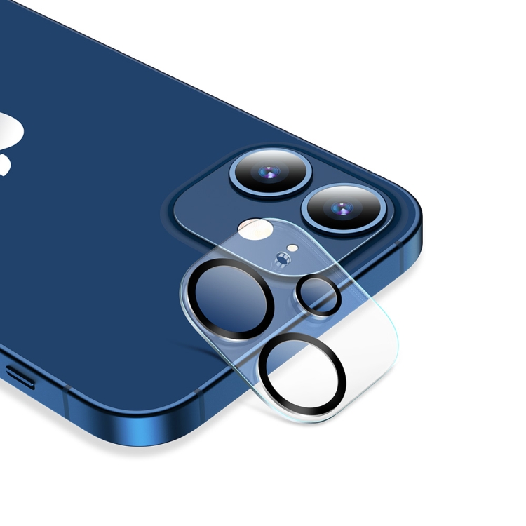 For iPhone 12 mini 2pcs ESR Premium Clear 9H Full Cover Tempered Glass Lens Camera Protector(Clear) For iPhone 12 mini 2pcs ESR Premium Clear 9H Full Cover Tempered Glass Lens Camera Protector(Clear)