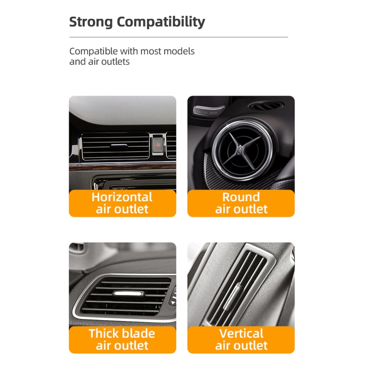 JOYROOM JR-ZS255 Spider Stable Car Holder,Specification: Air Outlet Version JOYROOM JR-ZS255 Spider Stable Car Holder,Specification: Air Outlet Version